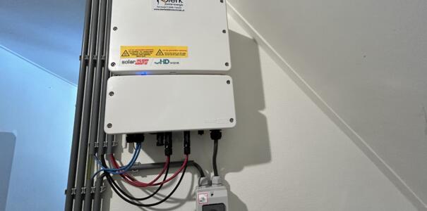 Thuisbatterij met back-up van SolarEdge geplaatst in Wageningen